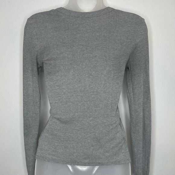 Wild Fable Crewneck Rib Knit Long Sleeve Tee - Picture 7 of 10